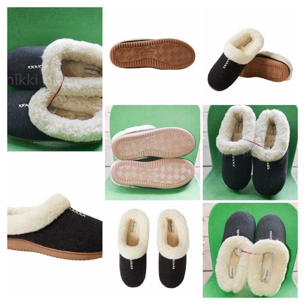 Dearfoams Ladies’ Slipper in black